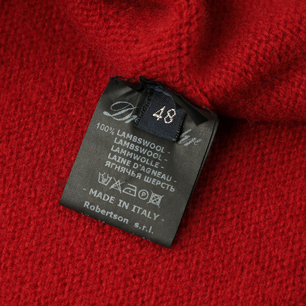 【タグ付き新品未使用】Drumohrブラウン クルーネックニット Drumohr LUXURY ドルモア ラグジュアリー [秋冬] クルーネック