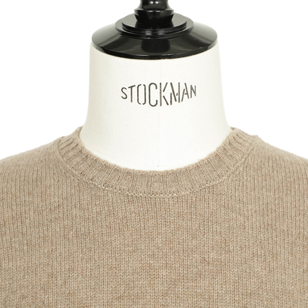 Drumohr ドルモア ミドルゲージ ニット クルーネック 長袖 ウール ラム