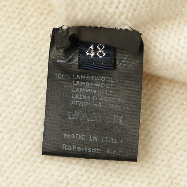 Drumohr ドルモア ミドルゲージ ニット クルーネック 長袖 ウール ラム