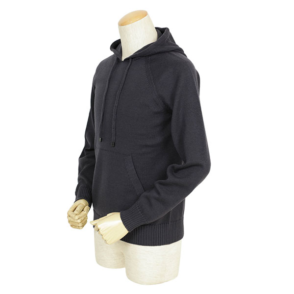 Drumohr ドルモア ハイゲージ ニット パーカ プルオーバー ウール