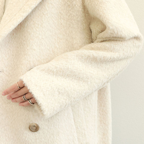 drawell ドロウェル コート Pコート ダブルブレスト ショート丈