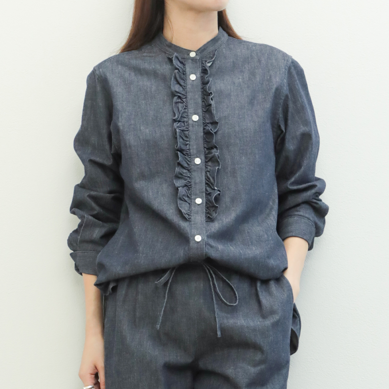 DUELLUM デュアルシャツ コンビシャツ デュエラム ヴィリディアン