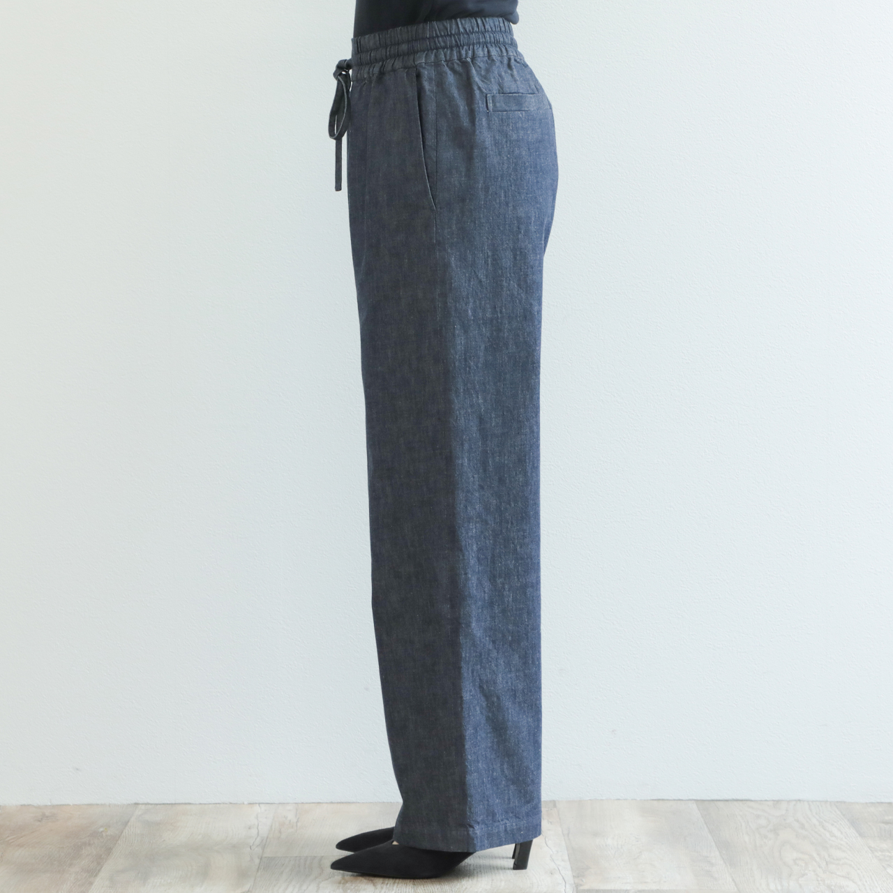 玲音 様　bajra バジュラ　サルエルデニムパンツ ドローストリング 16522.jpg