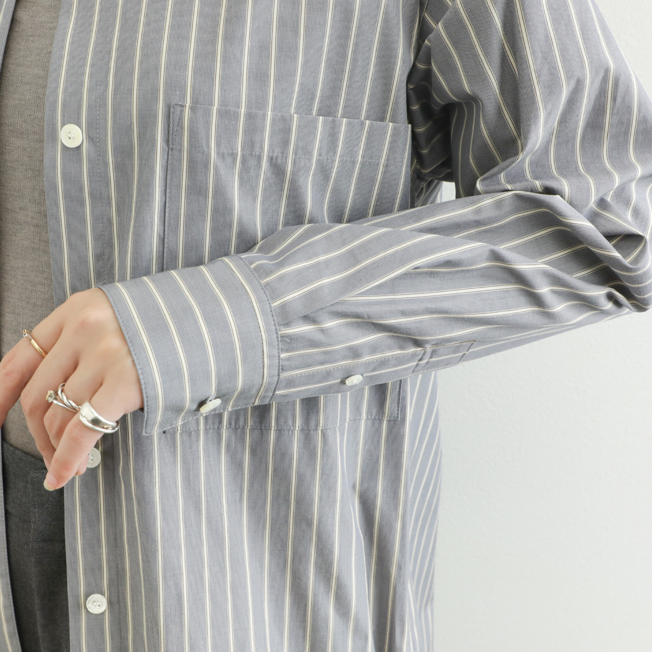 drawell ドロウェル レディース ワンピース マキシ丈 長袖 バンド