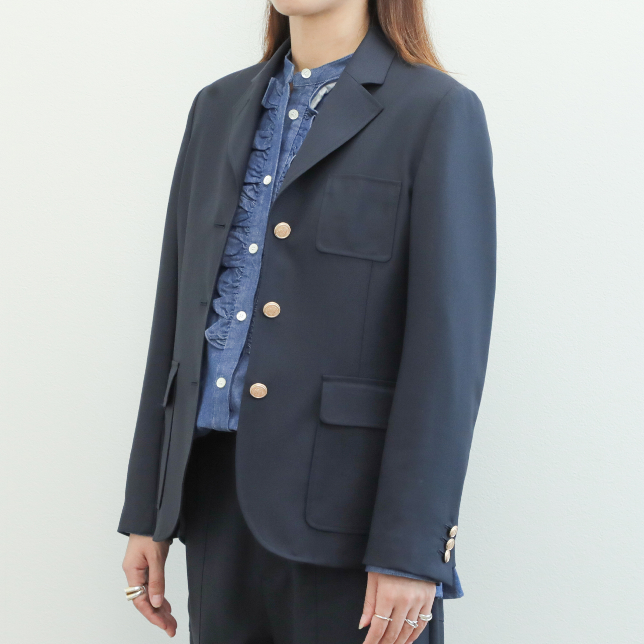 レア クリストファーネメス 変形 ボタン ジャケット CHRISTOPHER