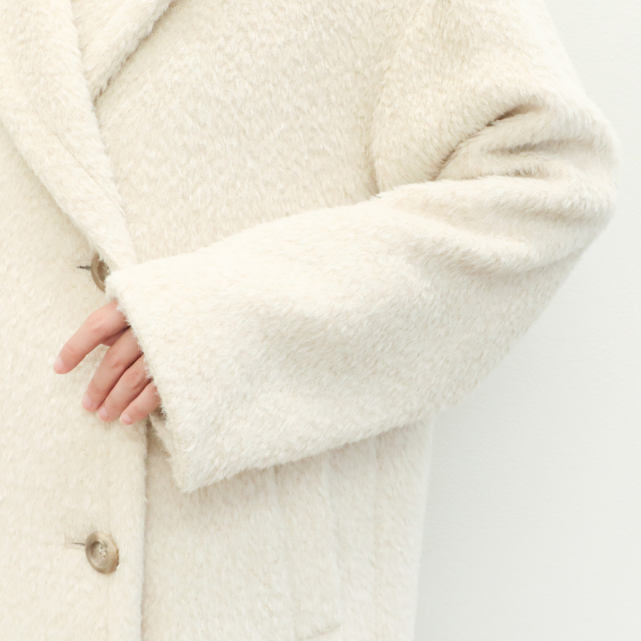 drawell ドロウェル　アルパカ　シャギー　ウール　コート 楽天市場】drawell ドロウェル コート ダブルブレスト ロング