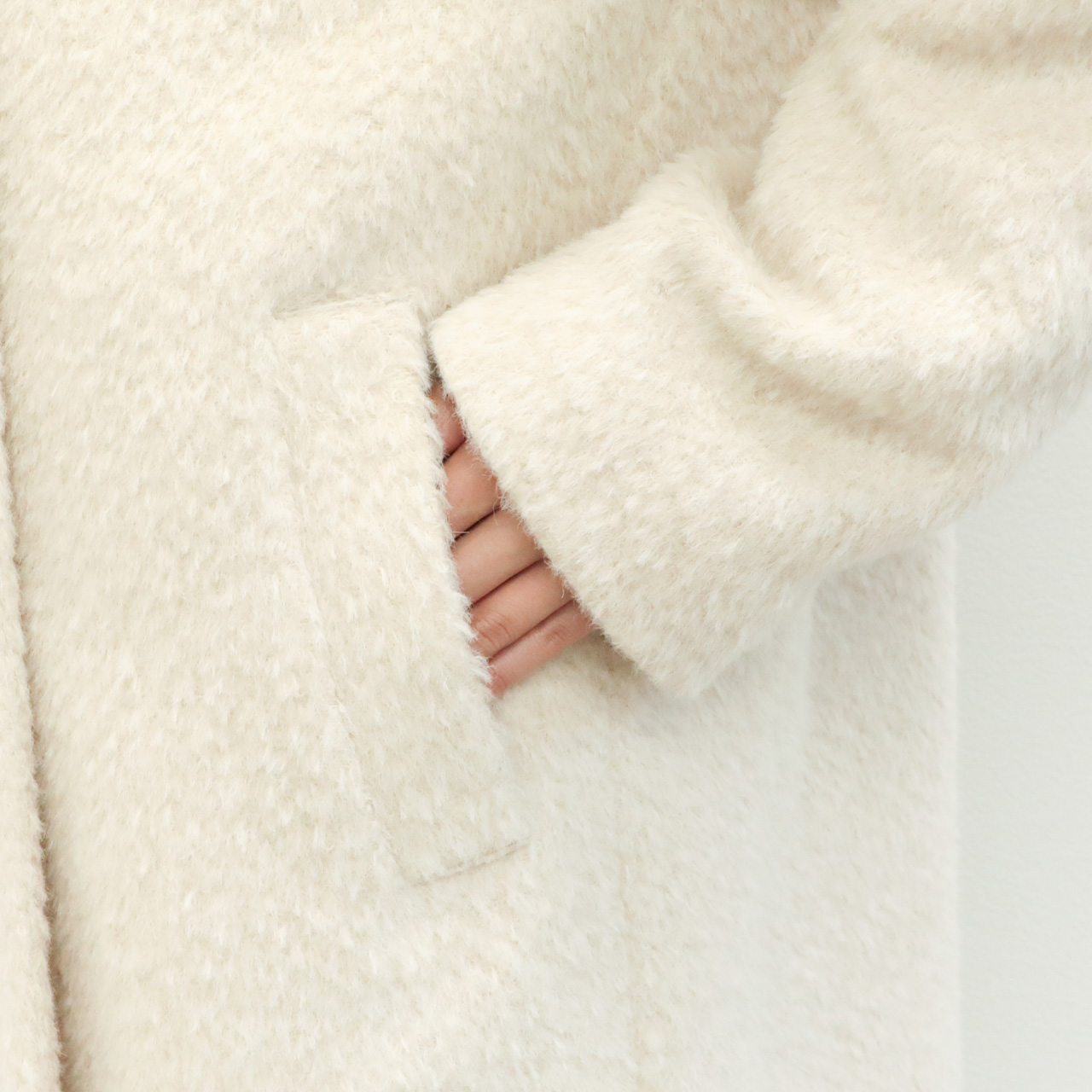 drawell ドロウェル　アルパカ　シャギー　ウール　コート 楽天市場】drawell ドロウェル コート ダブルブレスト ロング