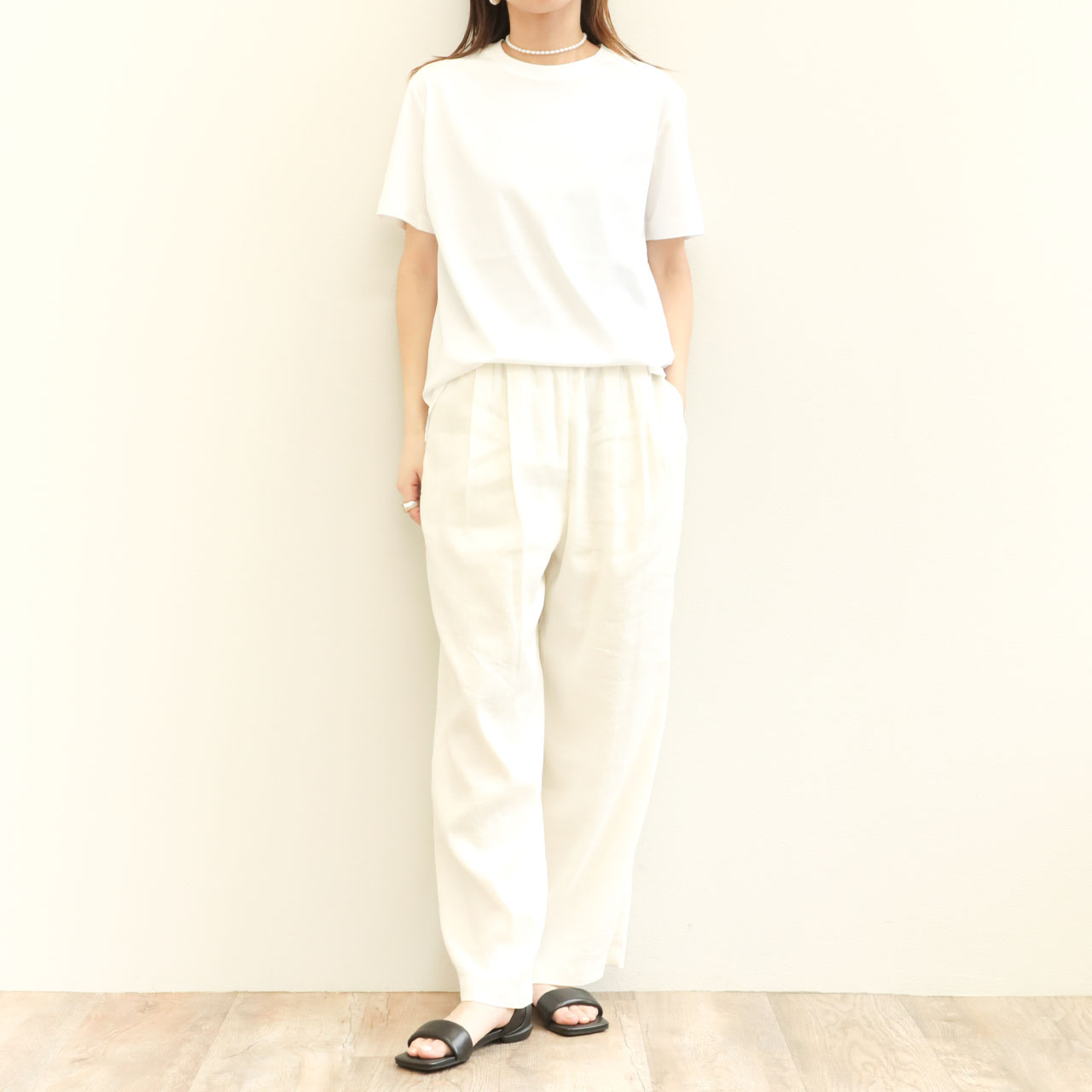 nomiamo ノミアモ カットソー Tシャツ クルーネック 半袖 プル