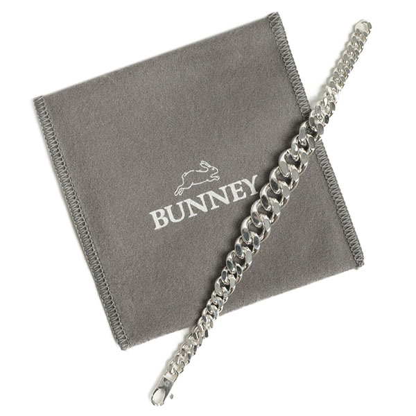 BUNNEY バニー ブレスレット メンズ チェーン グラデーション 925シルバー Identity Link Chain SILVER/シルバー｜ BUNNEY｜菅原靴店