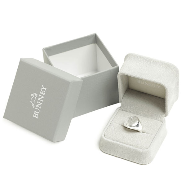 BUNNEY バニー リング メンズ シグネット 925シルバー オーバル型 Oval Signet Ring B07001 SILVER/シルバー｜ BUNNEY｜菅原靴店