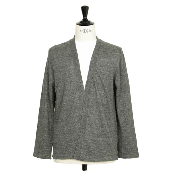 BAFY コットン混リネン ディープヘンリーネック ニット ホワイト 46 BAFY コットン混リネン ディープヘンリーネック ニット ホワイト 46