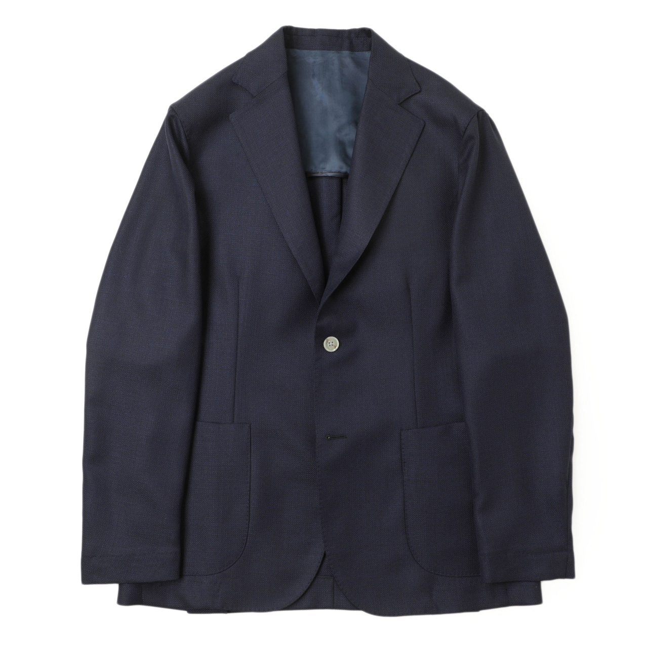 【美品】バルバBARBA　ウールシルクリネンウィンドウペンスーツ　４４　ベージュ 美品】バルバBARBA ウールシルクリネンウィンドウペンスーツ