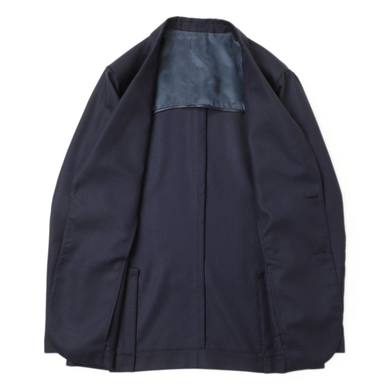 BARBA ジャケット　サイズ46 BARBA バルバ シャツジャケット シングル ホップサック EASY-J