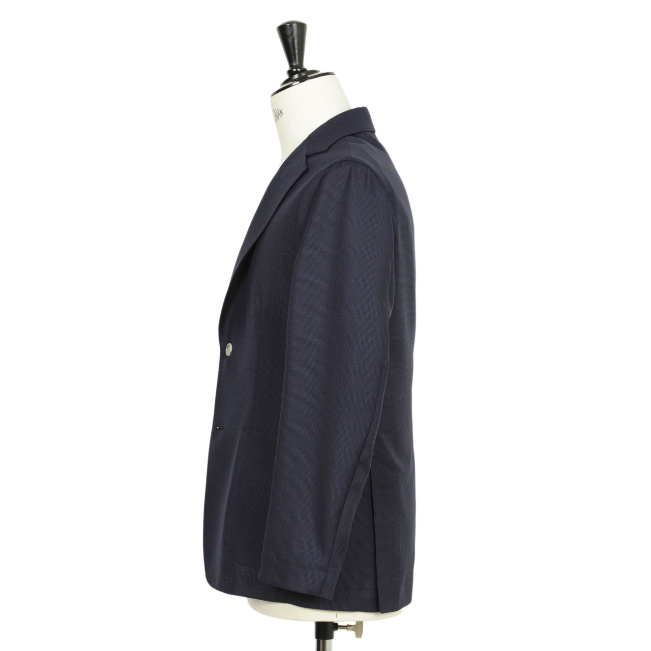 BARBA ジャケット　サイズ46 BARBA バルバ シャツジャケット シングル ホップサック EASY-J