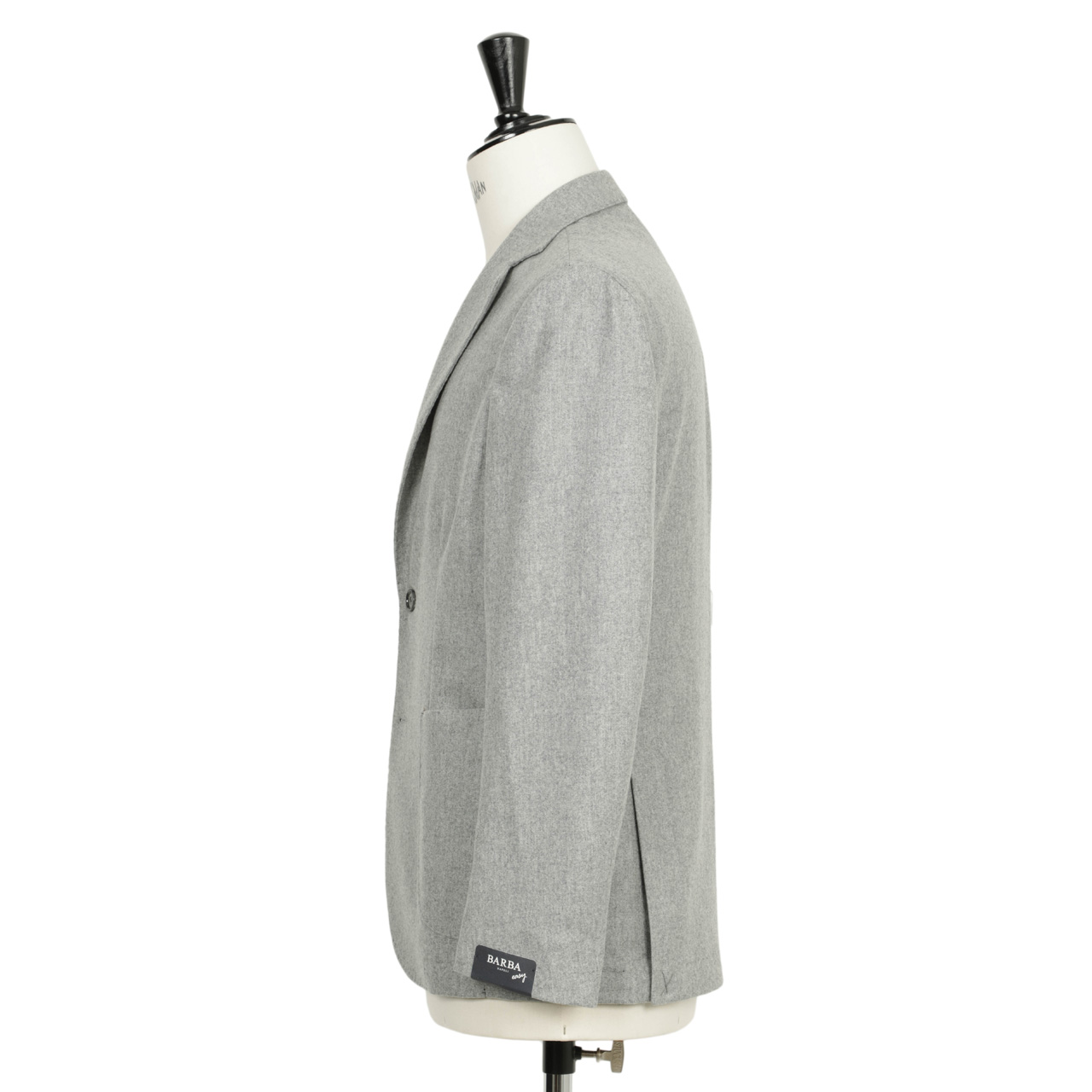 BARBA バルバ ジャケット シングル EASY イージー ウール フランネル