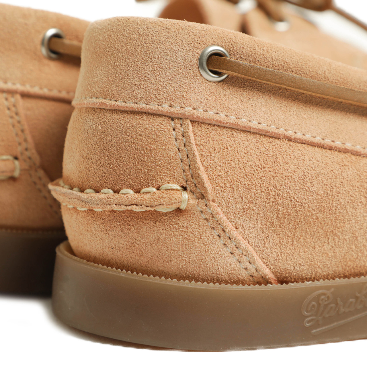 PARABOOT パラブーツ デッキシューズ バース BARTH スエード ベロア