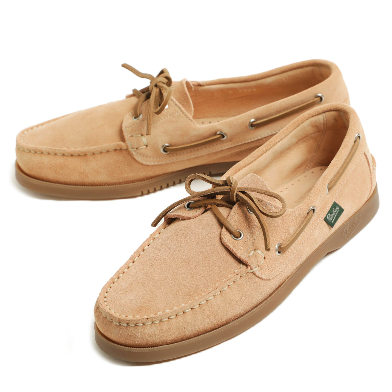 PARABOOT パラブーツ デッキシューズ バース BARTH スエード ベロア