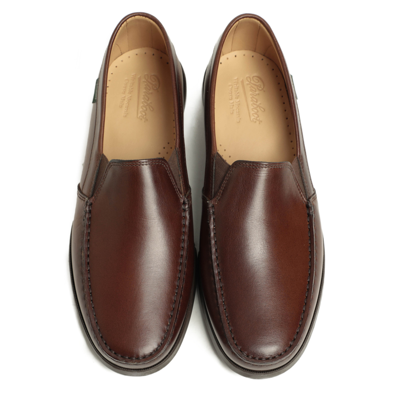 PARABOOT パラブーツ スリッポン Uチップ CASSIS カシス レザー