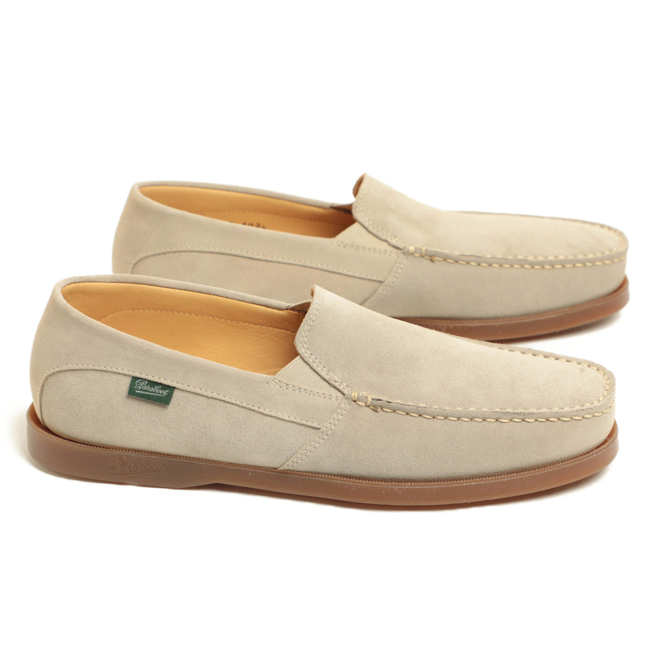 PARABOOT パラブーツ スリッポン Uチップ CASSIS カシス ベロア