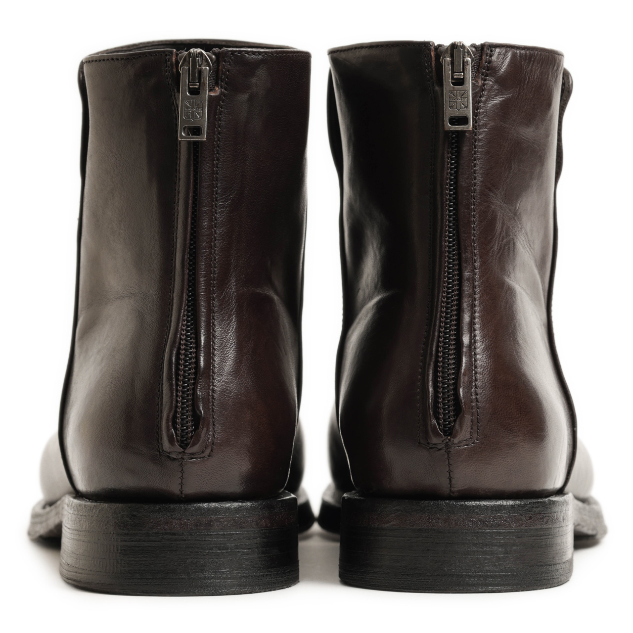 PANTANETTI パンタネッティ ブーツ メンズ ショート丈 バックジップ