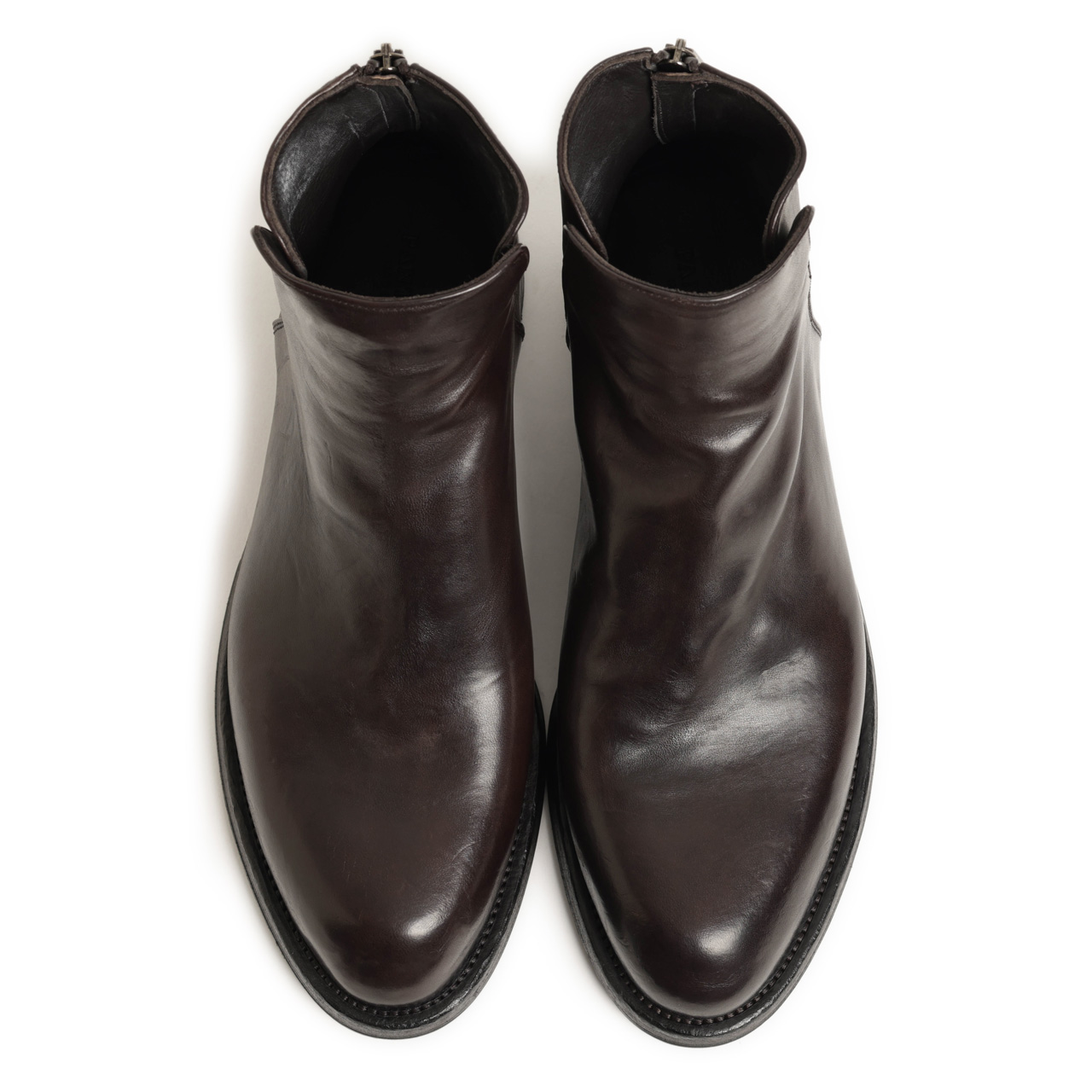 PANTANETTI サイドジップ レザーブーツ イタリア製 43 PANTANETTI