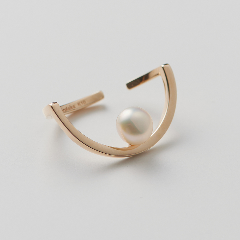 Hirotaka ヒロタカ イヤーカフ TREEHOPPER ツリーホッパー パール K10