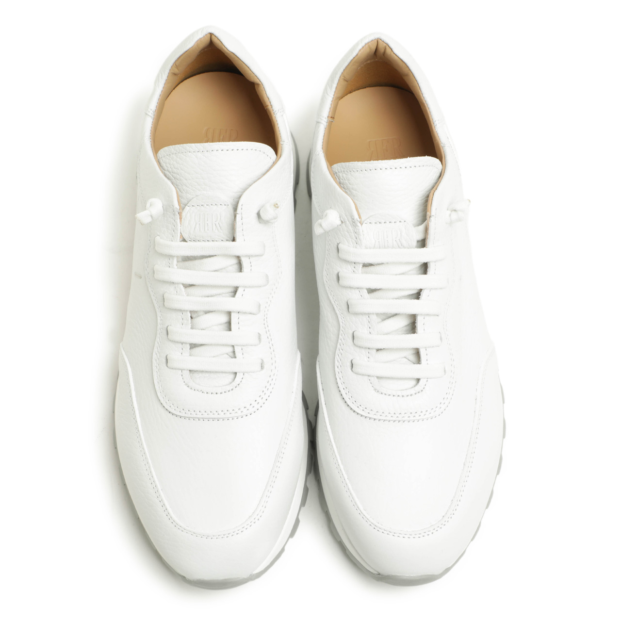 未使用 エナメルレザー スニーカー ファビアーノリッチ