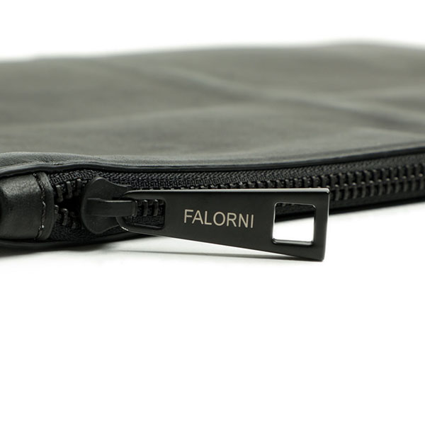 返品不可】FALORNI ファロルニ バッグ トート レザー イントレチャート