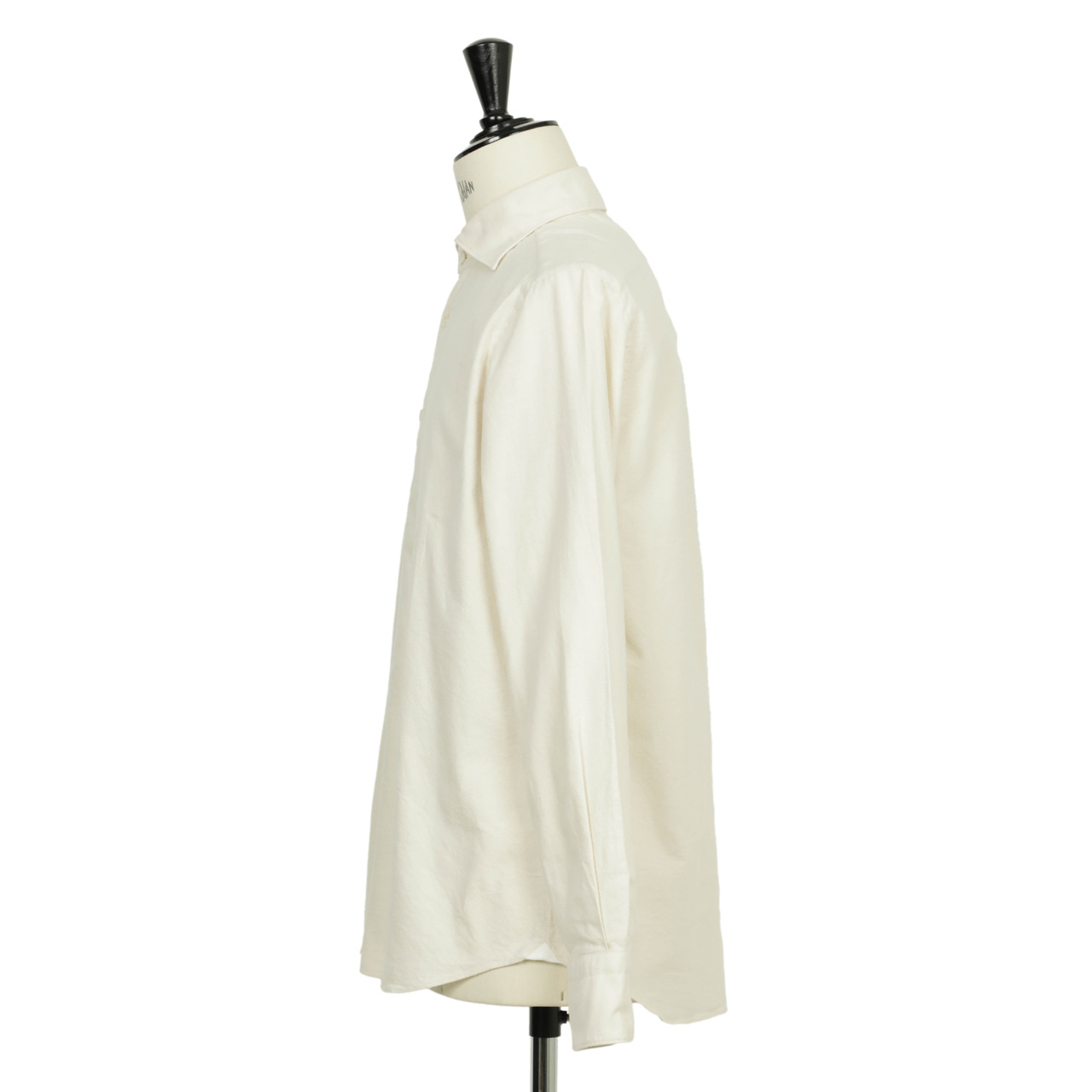 未使用 フィナモレ ホワイトシャツ 長袖 コットン イタリア製 M 100