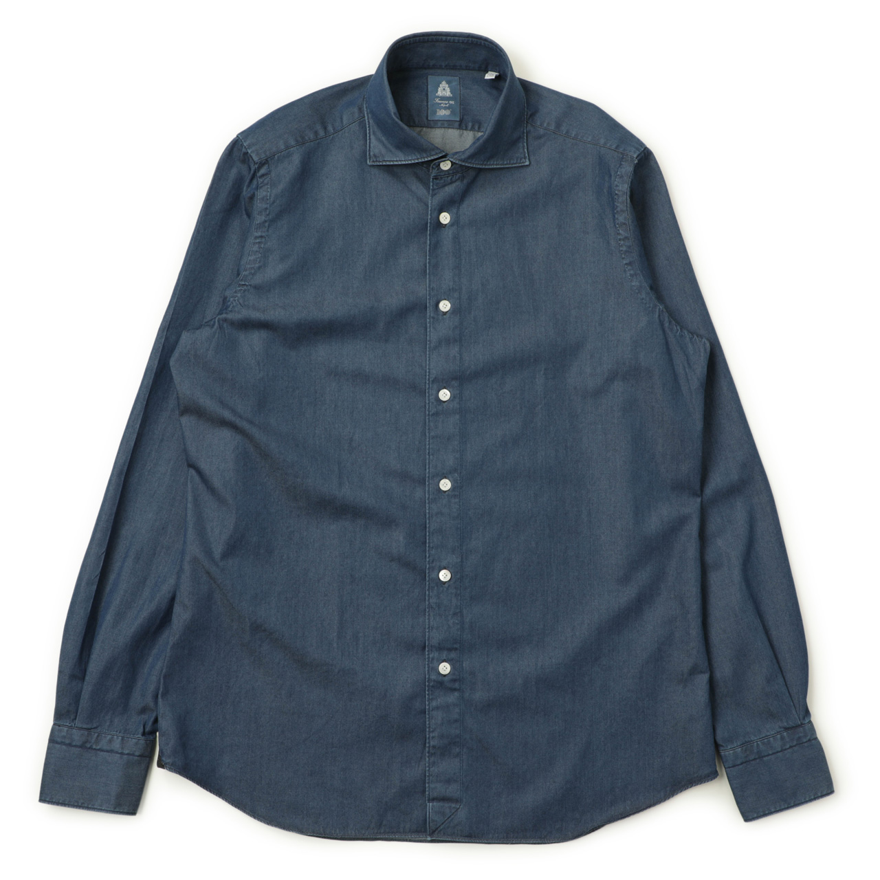 100周年記念モデル】Finamore フィナモレ デニムシャツ カッタウェイ