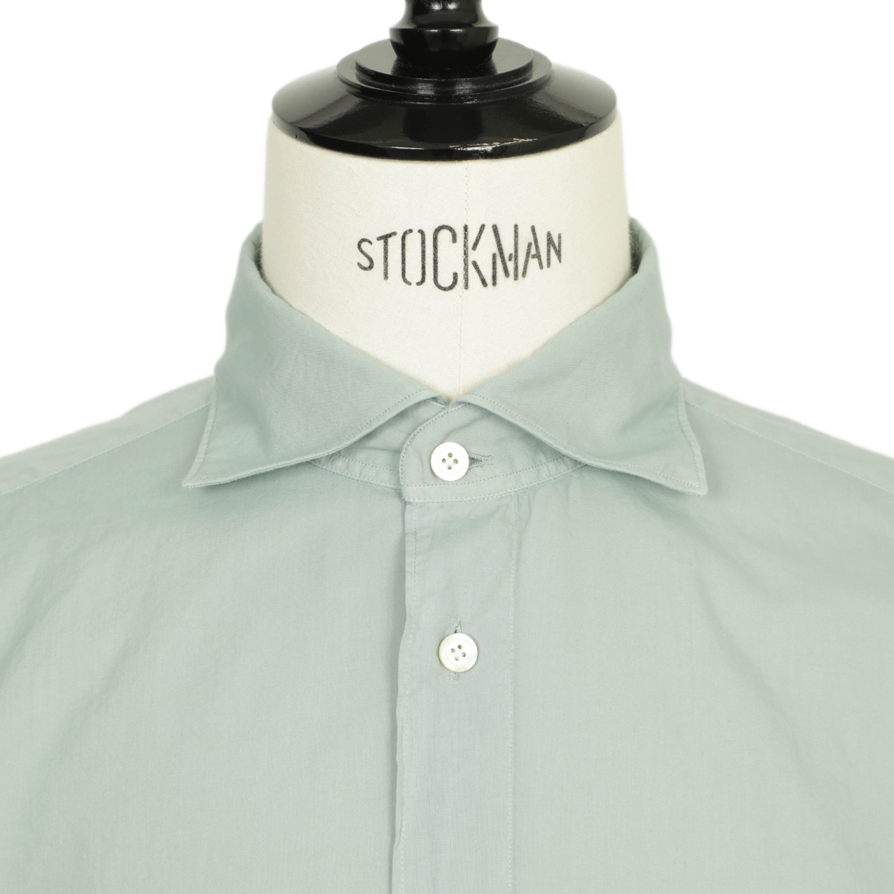 Finamore フィナモレ メンズ シャツ カッタウェイ コットン SIMONE