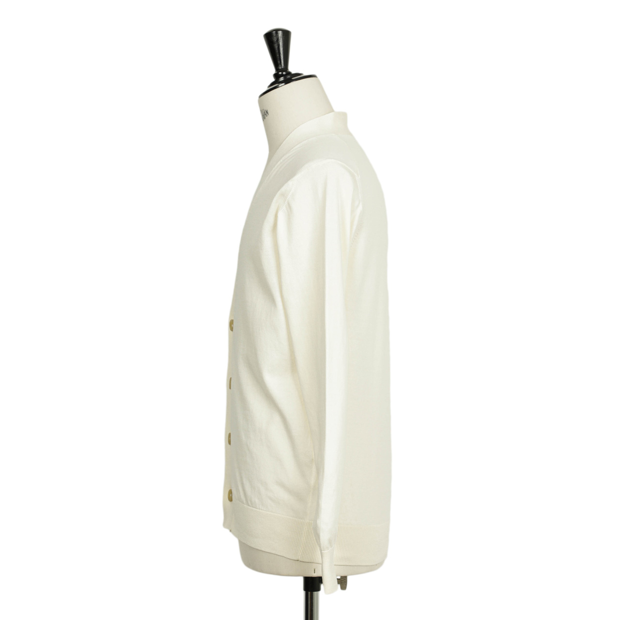 【未使用】フィリッポデローレンティス ギザコットン ニット カーディガン FILIPPO DE LAURENTIIS フィリッポ デ ローレンティス カーディガン