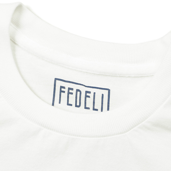 FEDELI / フェデリ/ リブ付き ロングスリーブ クルーネック Tシャツ 新色が加わり待望の再入荷！BR別注フェデリのロンT | B.R.