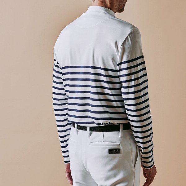 FR2 GOLF サイズXL ストライプ　モックネックシャツ FR2 GOLF サイズXL ストライプ モックネックシャツ