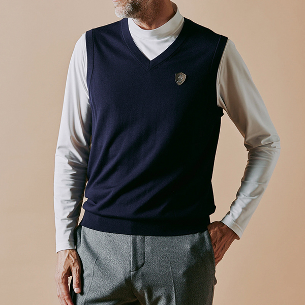 Felisi GOLF フェリージ ゴルフ MS MERINO V NECK KNIT VEST Vネック