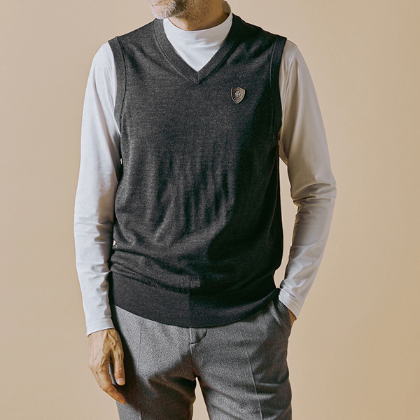 Felisi GOLF フェリージ ゴルフ MS MERINO V NECK KNIT VEST Vネック