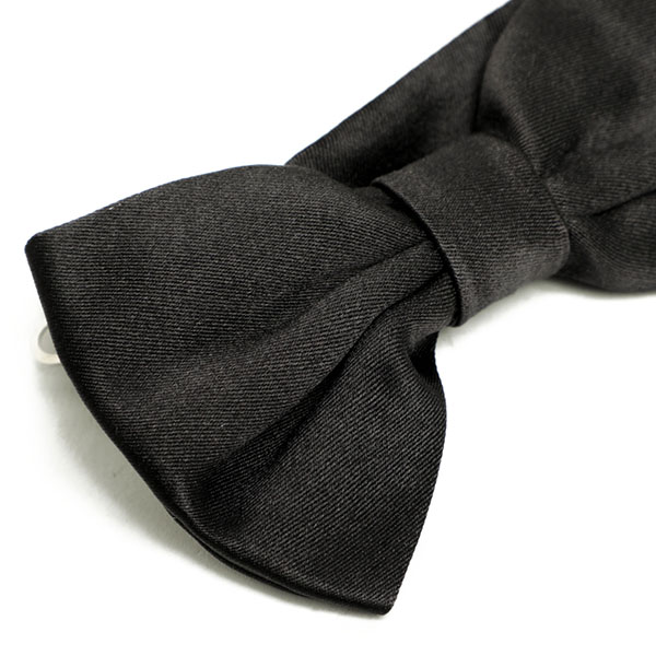 美品】フランコバッシ ネクタイ ネイビー・ブラック 無地 ソリッド