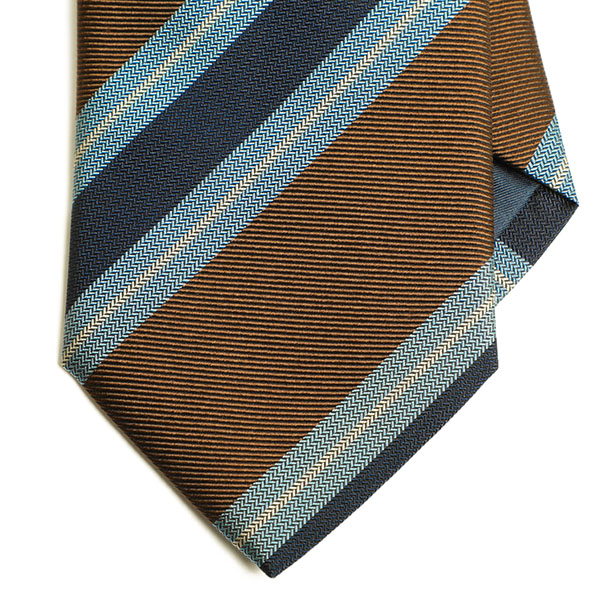 フランコバッシ franco bassi ネクタイ レジメンタル シルク マルチ