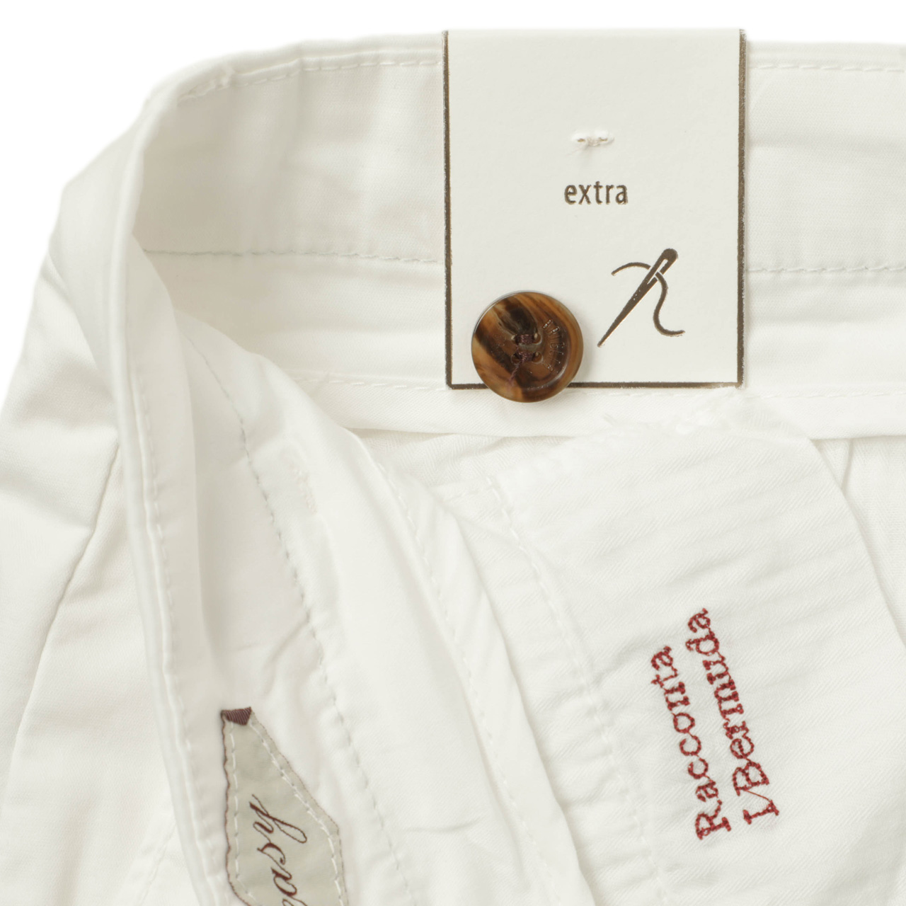 BRIGLIA 1949 ブリリア 1949 パンツ ショーツ ノープリーツ コットン