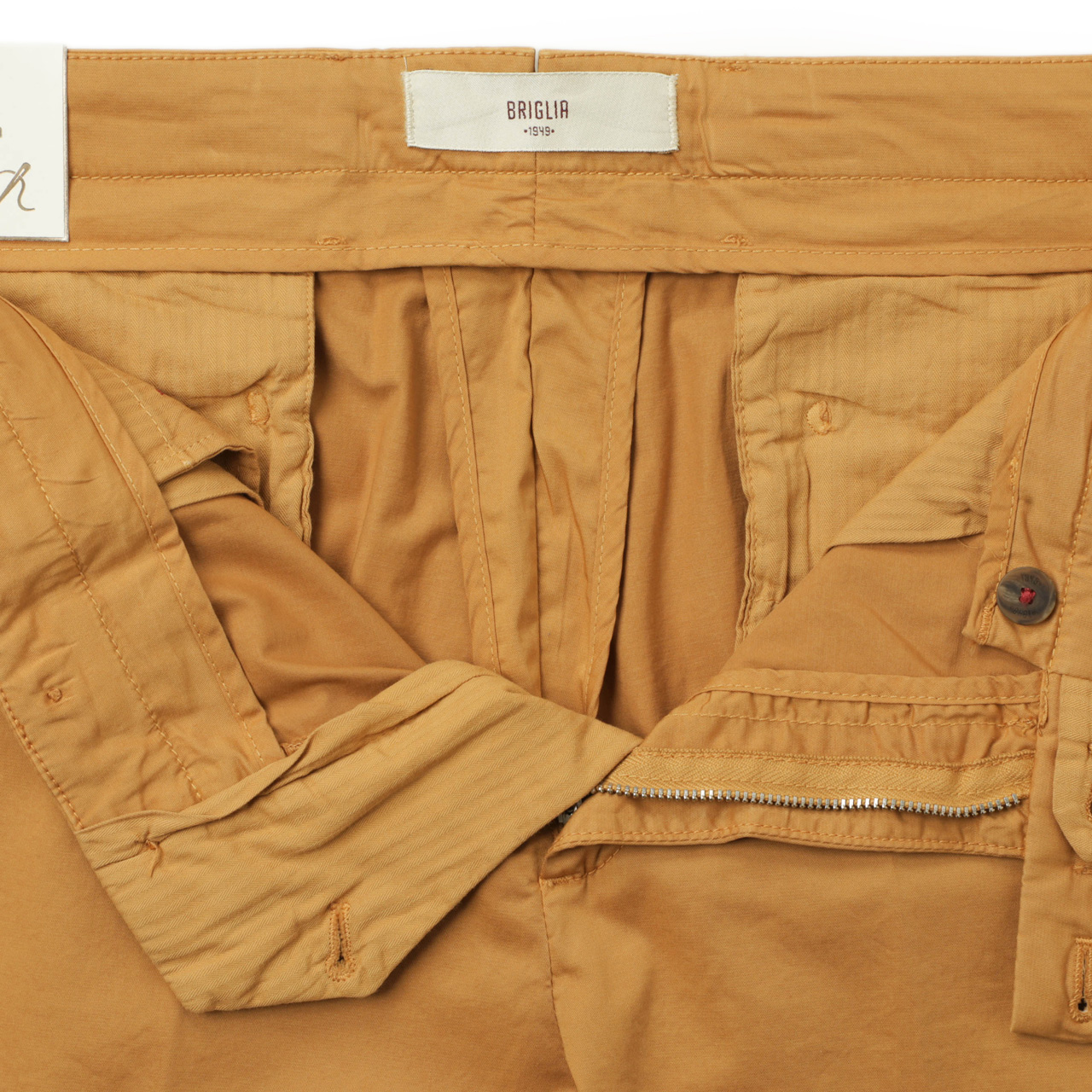 BRIGLIA 1949 ブリリア 1949 パンツ ショーツ ノープリーツ コットン