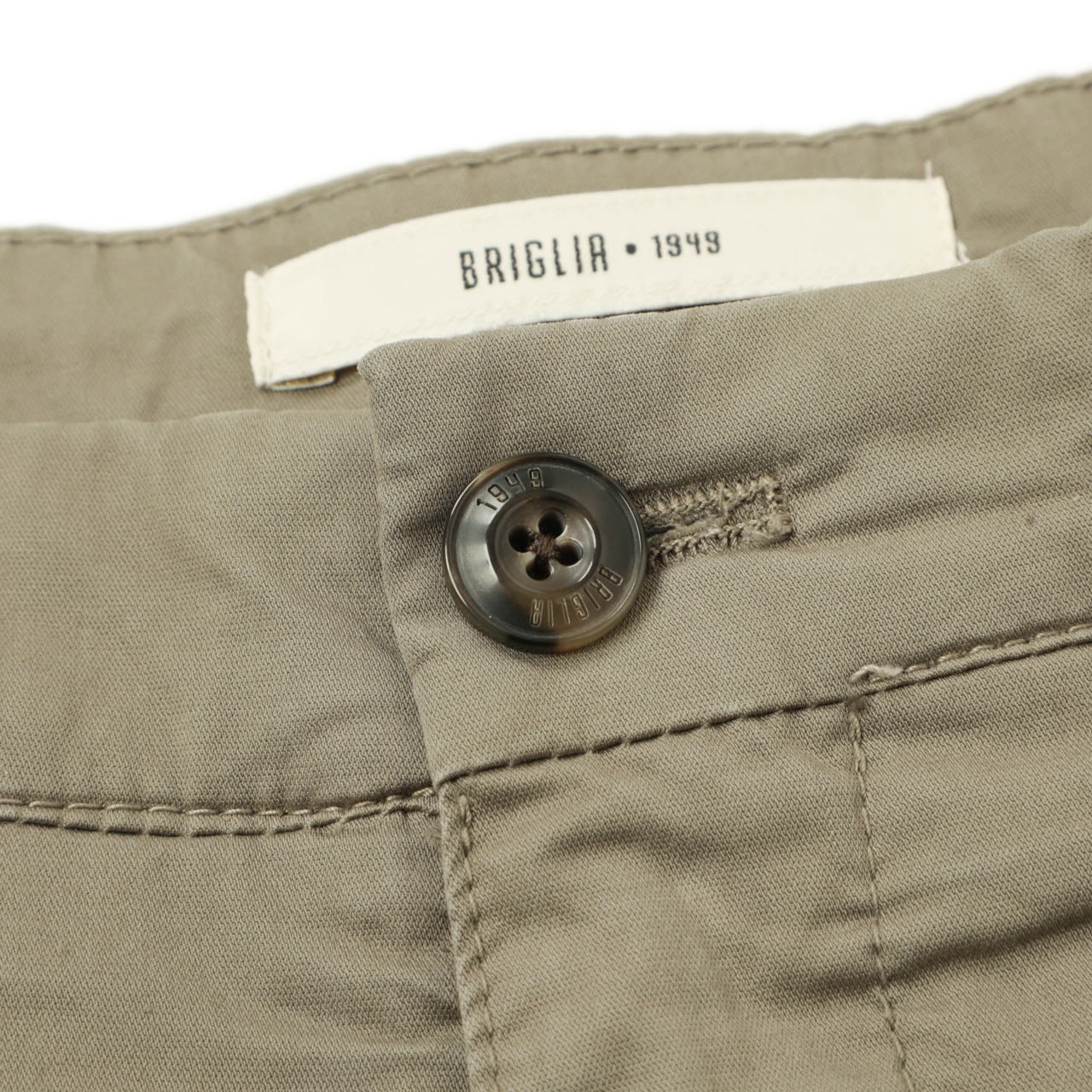 BRIGLIA 1949 ブリリア 1949 パンツ カーゴ ノープリーツ コットン