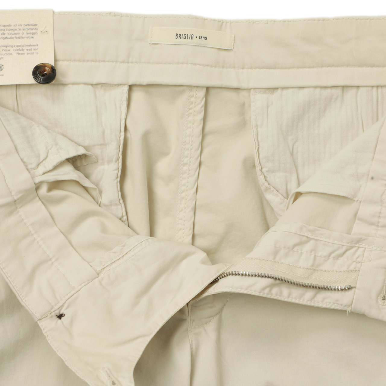 briglia 1949 (ブリリア)コットンパンツ　サイズ44 ブリリア BRIGLIA 1949 コットンパンツ メンズ チノスラックス