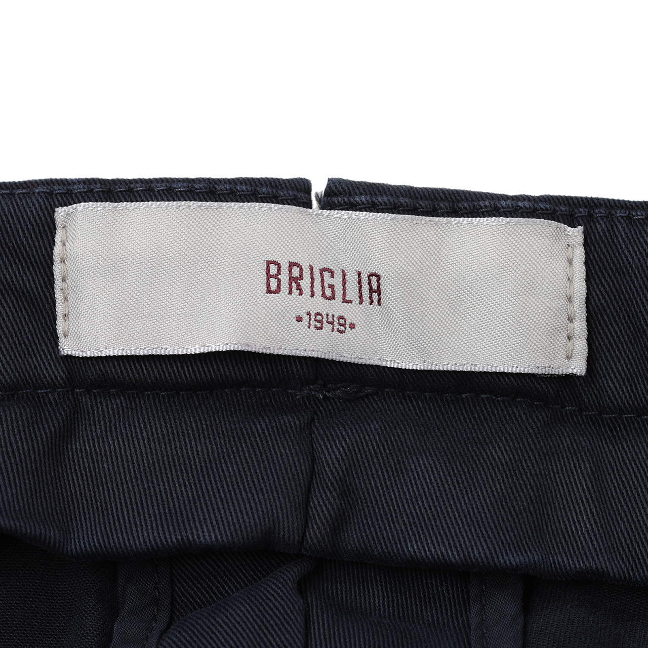 BRIGLIA 1949 ブリリア 1949 パンツ スラックス ワンプリーツ コットン