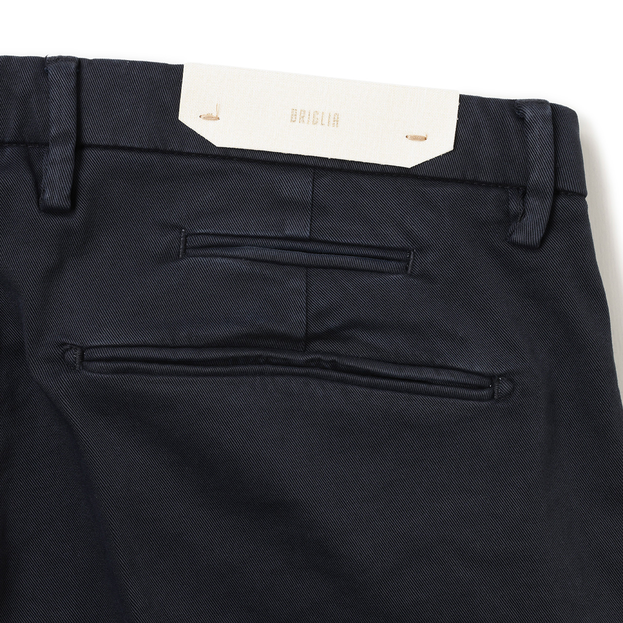 BRIGLIA 1949 ブリリア 1949 パンツ スラックス ワンプリーツ コットン