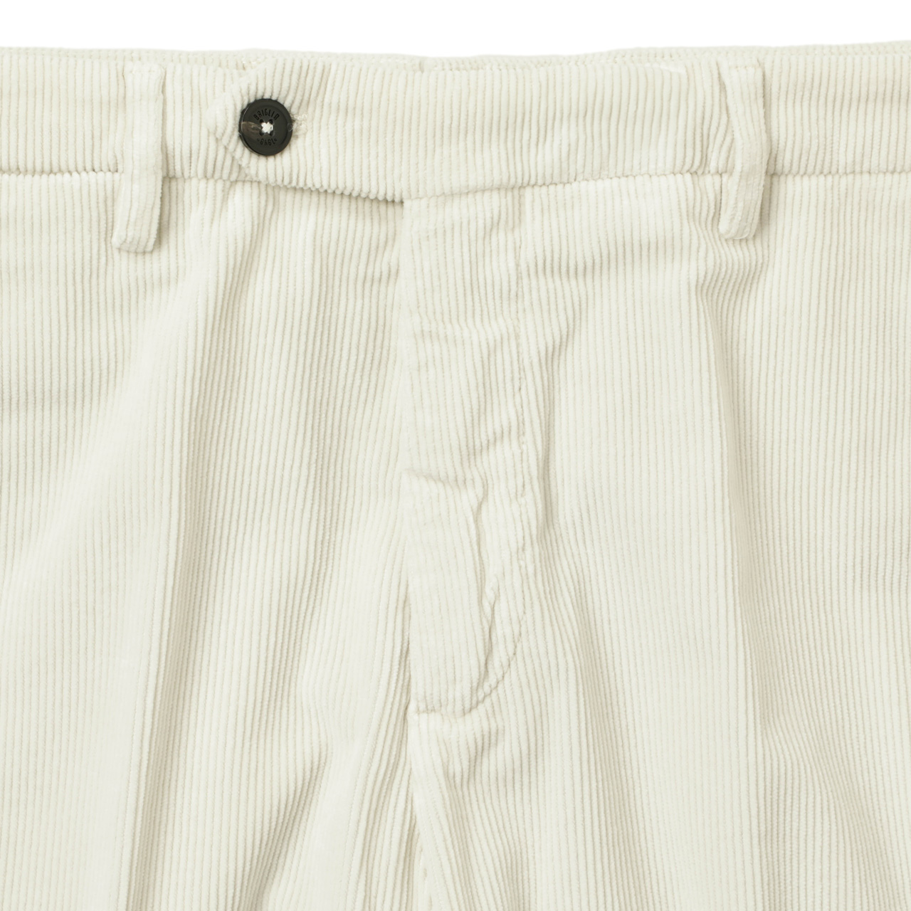 【未使用】ブリリア BRIGLIA 1949 コーデュロイ オフホワイト BRIGLIA 1949 ブリリア 1949 パンツ メンズ スラックス イージー ノー
