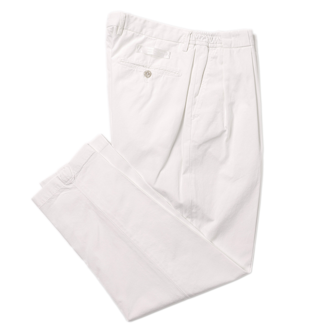 BRIGLIA 1949 ブリリア 1949 スラックス ツープリーツ ウエストゴム