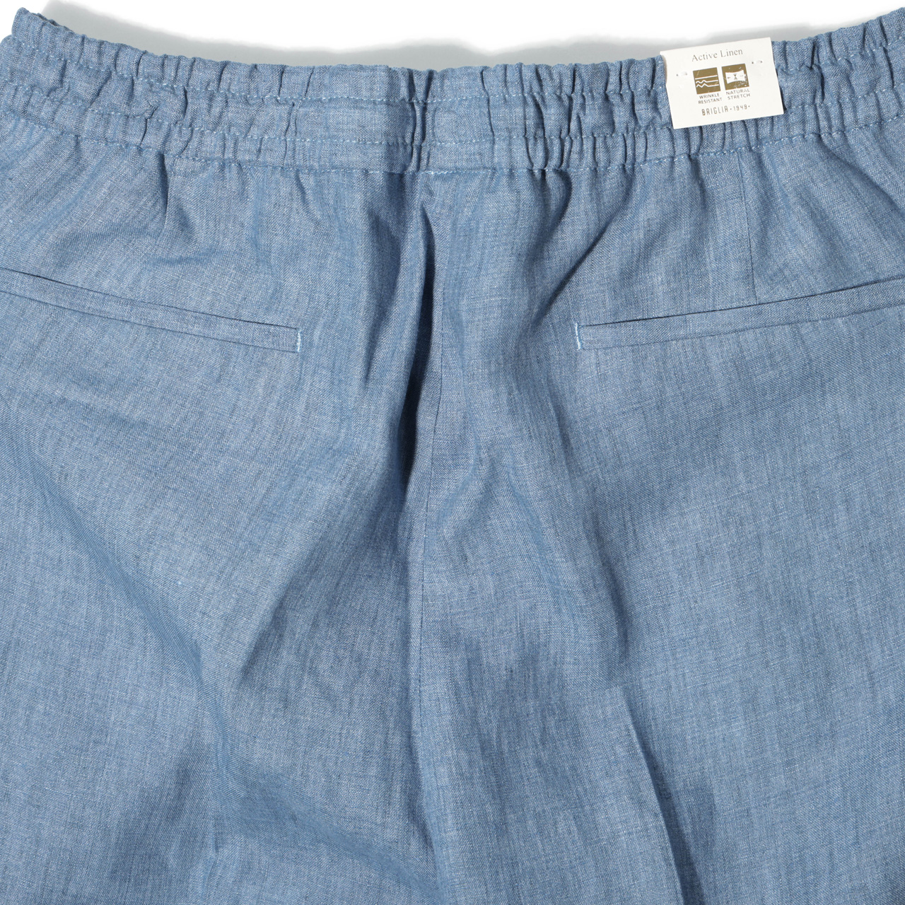 BRIGLIA 1949 ブリリア 1949 リネン イージーパンツ スラックス ワン