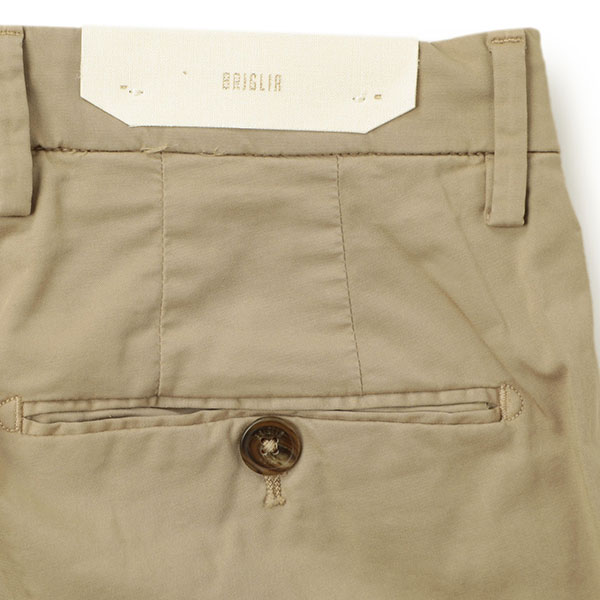 【新品未使用】 BRIGLIA1949（ブリリア1949） コットンパンツ BRIGLIA 1949 ブリリア 1949 ノープリーツ コットン ストレッチ