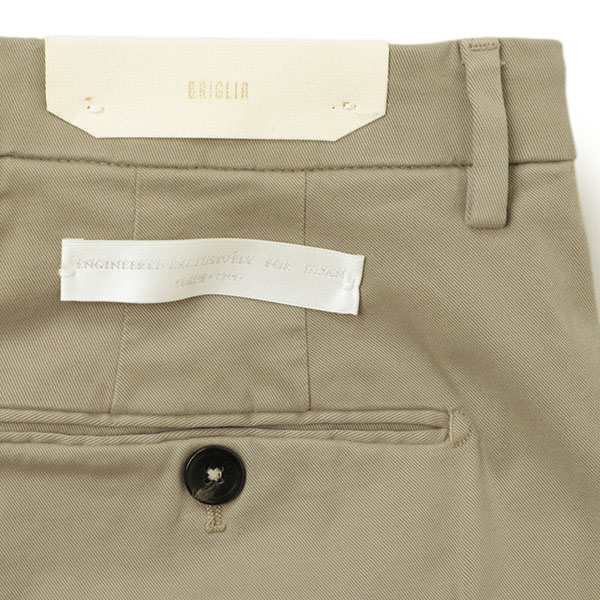 BRIGLIA 1949 ブリリア パンツ メンズ スラックス ノープリーツ