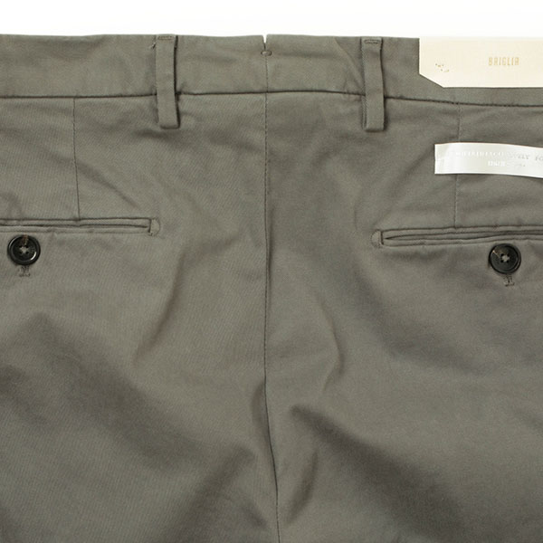 BRIGLIA 1949 ブリリア パンツ メンズ スラックス ノープリーツ